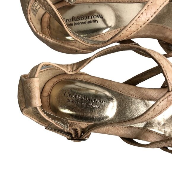 CROFT & BARROW sole (sense) ability SANDALS  sz‎ 8 NEW WITH TAG - Picture 7 of 7